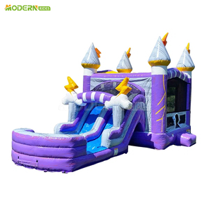 Château gonflable pour enfants, château gonflable rebondissant, aire de jeux extérieure, équipement de parc gonflable - Product Image 3