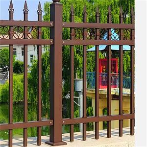 Clôture en fer forgé pour la maison, fabriquée en Chine, designs variés, décoration murale extérieure pour jardin, clôture en aluminium noir, clôture métallique - Product Image 6