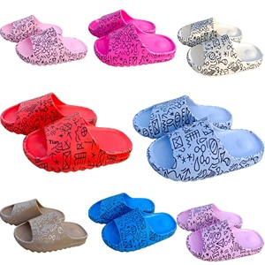 Claquettes de plage pour couple, motif coco, en EVA, à plateforme, pour homme et femme, épaisses, décontractées, toutes saisons - Product Image 6
