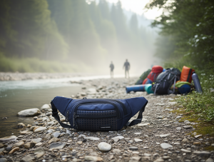 Sac de taille imperméable pour homme, 13 pouces, tissu Oxford, pour voyage et usage extérieur - Product Image 2