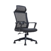 Chaise de bureau exécutive moderne en acier - Design ergonomique, hauteur réglable, pivotante, empilable et mobile pour usage commercial