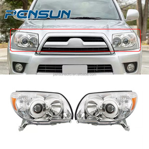Nhà máy tùy chỉnh phía trước đèn pha thành phần cho 2006 2007 2008 2009 cho TOYOTA cho 4Runner Chrome Đèn pha lắp ráp đầu đèn - Product Image 1
