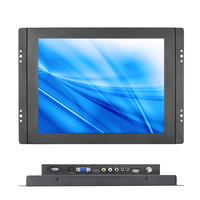Industrieller 12-Zoll 4:3 TFT-LCD-Monitor mit Vollständigen Schnittstellen, Eingebautem Lautsprecher, Optionaler Touchfunktion