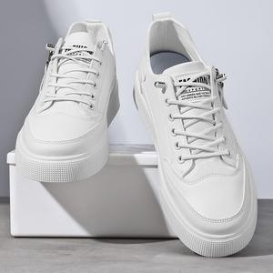 Chaussures de sport respirantes pour hommes, nouveau style 2026, tendance et décontractées, en PU à lacets, multi-complémentaires - Product Image 1
