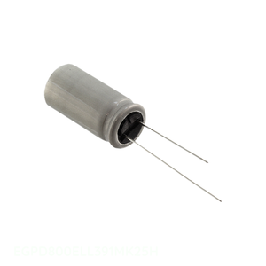 ตัวเก็บประจุ EGPD800ELL391MK25H เรเดียล th 390 uF 20% 80V แบบมีรู390 uF - Product Image 1