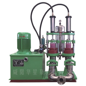 Pompe à coulis céramique YB200-19 à entraînement hydraulique, commande PLC, 20 L/min, 250 m de hauteur de refoulement, pour coulis céramique - Product Image 2