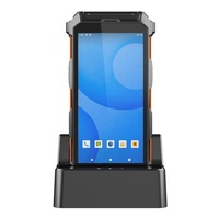 Android 13 Écran industriel de 5.5 pouces PDA UHF RFID robuste avec déclencheur de scanner et bouclier de numérisation