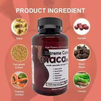 60 Capsules Maca Plus Curve Care – Formule d'extraits de plantes mélangées pour le bien-être des hanches et du corps – Complément alimentaire OEM pour femmes