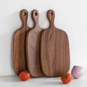 Hot Selling Solid Wood Cutting <b>Board</b> <b>Black</b> Walnut for Steak Fruit Bread Tray for Kitchenware - Product Image 2