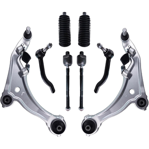 Bras <span class=keywords><strong>de</strong></span> commande inférieurs avant avec joints à <span class=keywords><strong>rotule</strong></span> Bagues <span class=keywords><strong>de</strong></span> biellette <span class=keywords><strong>de</strong></span> biellette et <span class=keywords><strong>soufflet</strong></span> <span class=keywords><strong>de</strong></span> pignon <span class=keywords><strong>de</strong></span> remplacement pour Nissan Maxima 2009-2014 - Product Image 1