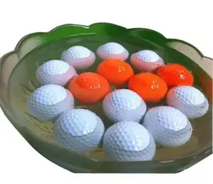 Ucuz fiyat özel Logo flatör yüzen Golf topları Surlyn Golf topu su aralığı