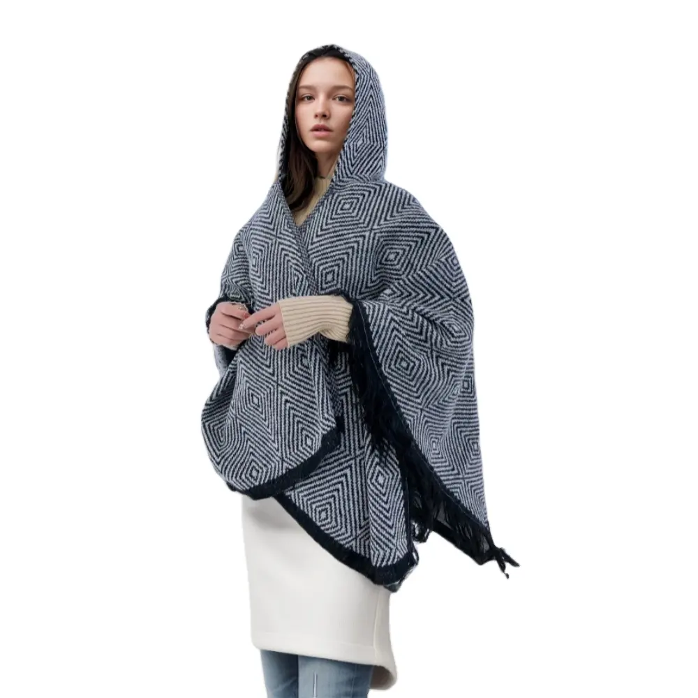 D1205AM03新着冬編みスカーフショール女性用Seheファッション
