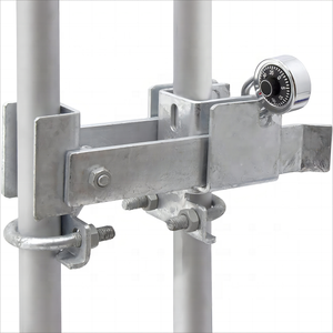 Có thể điều chỉnh 1-5/8 ''-2'' thép mạ kẽm đôi cổng chốt khóa cho Chuỗi liên kết hàng rào hàn kim loại cổng bài sẵn sàng để tàu - Product Image 1
