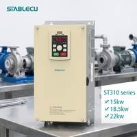 Variateur de fréquence AC 380V triphasé 5,5KW 7,5KW 11KW 15KW pour le contrôle de vitesse des moteurs