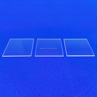 Plaque et feuille de quartz optique transparent personnalisées GLS, disque de quartz CNC avec revêtement antireflet pour l'industrie optique et semi-conductrice