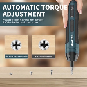 Avvitatore Elettrico Senza Fili Makita Brushless 1300mAh Ricaricabile con Custodia Regolabile Trapano Multifunzione per Smontaggio - Product Image 6