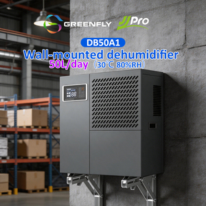 GREENFLY JJPRO 50L/Day Wall-mounted <b>Dehumidifier</b> with Fast Dry Moisture Removal for Whole Household 2026 High Quality Good Price - Product Image 2