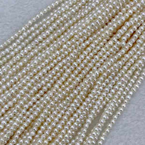 Toptan 2-3mm küçük tohum inci boncuk küçük doğal tatlı su incileri - Product Image 3