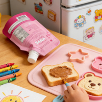 Sacs d'emballage en plastique personnalisables pour jus, lait et liquides, avec bec verseur, multi-tailles, sachets étanches pour le stockage des boissons