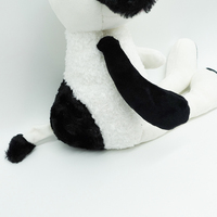 Peluche personnalisée en forme de vache, adorable animal en peluche à longues pattes avec logo brodé, poupée douce OEM ODM, cadeau pour bébé