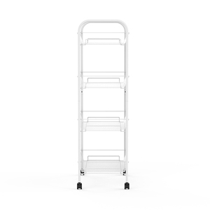 Chariot utilitaire OEM/ODM à 4 niveaux, organisateur de maquillage, chariot de rangement à 4 niveaux - Product Image 2