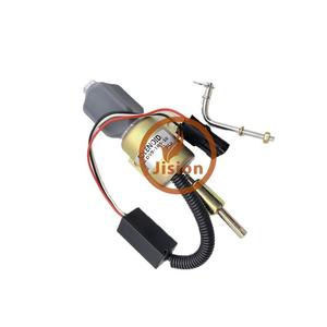 Vanne solénoïde d'arrêt de carburant pour engins de construction DS-233DC D59-105-10 24V - Product Image 1