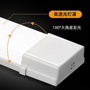 หลอดไฟ LED T8 ขนาด 4 ฟุต 6000K แสงเดย์ไลท์ ตัวหลอดพลาสติก 70 ลูเมน/วัตต์ Ra80 ปรับความสว่างได้ เหมาะสำหรับสำนักงานเชิงพาณิชย์ อายุการใช้งาน 30000 ชั่วโมง - Product Image 3