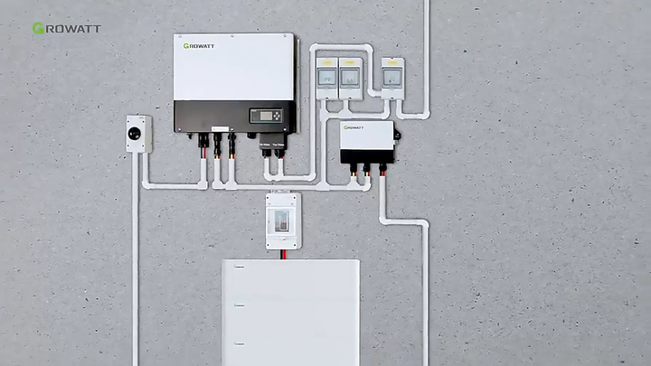 Growatt SPH10000TL3 BH 10KW Hybrid Solar Inverter for Energy Storage