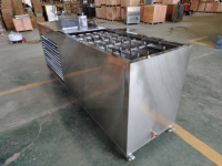 Machine à glaçons industrielle facile à utiliser, 1 tonne, pour la fabrication de blocs de glace transparents de grande taille, machine à fabriquer des blocs de glace de 15 tonnes
