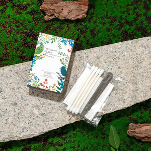 Ensemble d'articles de toilette écologiques biodégradables pour <span class=keywords><strong>hôtel</strong></span>, format voyage, kit SPA de voyage, brosse à dents jetable pour <span class=keywords><strong>hôtel</strong></span> - Product Image 6