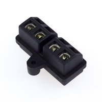 Bornes à vis à 4 broches pour amplificateur de puissance audio de voiture PCB avec bornes de sortie audio plaquées argent 4 modèles disponibles