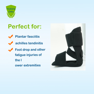 Soporte Estabilizador para Fascitis Plantar, Férula Nocturna de 90 Grados, Soporte para Tobillo para Aliviar el Dolor de Talón <span class=keywords><strong>Dorsal</strong></span>, Soporte Suave para el Pie - Product Image 2