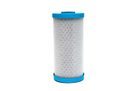 Cartouche filtrante en bloc de charbon actif de noix de coco certifiée NSF42, 20x4,5 pouces, pour l'élimination du chlore dans les systèmes d'eau potable des hôtels