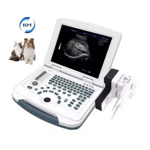 獣医動物妊娠ポータブル診断超音波スキャナークリニック用プローブ付き超音波マシン
