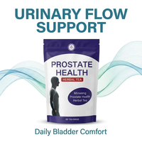Thé vert biologique aux herbes MWTEA pour la santé de la prostate, soutien naturel du flux urinaire masculin, 30 sachets