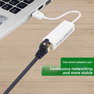 USB 2.0 a RJ45 Ethernet Lan adattatore 100Mbps cablato cavo di conversione della scheda di rete per PC Lapp - Product Image 5