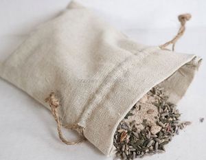 Natural Linen <b>Bath</b> Tea Packing Bags - Product Image 4