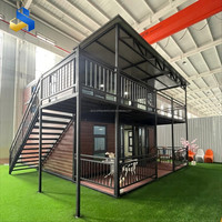 Maison modulaire préfabriquée moderne de luxe de haute qualité, à deux étages, extensible, en conteneur, prix Australie SAA
