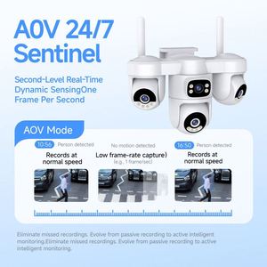 Caméra A9 pour Vendeurs au Zimbabwe, Enregistrement en Cour, Alimentation Analogique, XVR 24 Canaux, Caméra IP H9C 3K, Caméra IP H20 - Product Image 3