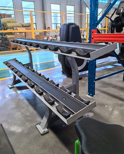 Cina commerciale palestra uso doppio strato 10 paia di manubrio <span class=keywords><strong>Rack</strong></span> - Product Image 5