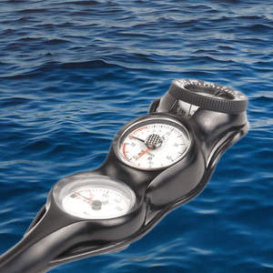 Tauch anzeige Combo Tiefen druck Kompass anzeige Unterwasser tauch ausrüstung Scba Wrist Station 4500Psi Manometer <span class=keywords><strong>Tester</strong></span> - Product Image 6