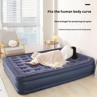 Matelas pneumatique gonflable automatique, housse en PVC imperméable, léger, pliable, meubles de maison, camping en plein air, lit double, tapis de sol