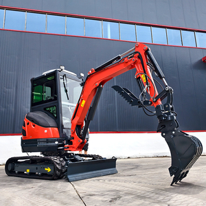 2.5 tấn Mini Máy xúc máy móc với Yanmar động cơ diesel cabin đào Bagger pelle - Product Image 5