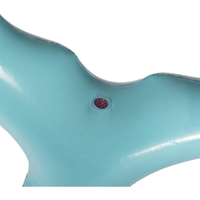 Jouet Arroseur Gonflable Sirène en PVC pour Jardin, Jouet Arroseur d'Eau Clignotant pour l'Été, Jouets Gonflables d'Extérieur pour l'Été