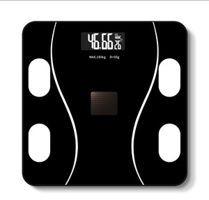 BFS18 nuevo Digital <span class=keywords><strong>Bluetooth</strong></span> humano personal BMI Balanza de grasa corporal análisis de peso fitness gimnasio hogar balanzas inteligentes con aplicación - Product Image 4