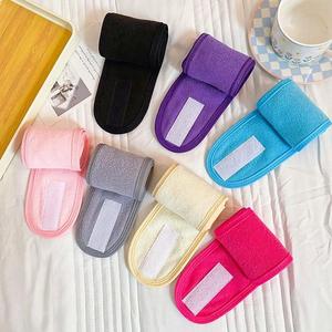 Bandeaux de Spa en Tissu Éponge Personnalisables avec Logo, Extensibles, Lavables, <span class=keywords><strong>pour</strong></span> Maquillage et Soins du Visage, <span class=keywords><strong>pour</strong></span> Femmes - Product Image 4