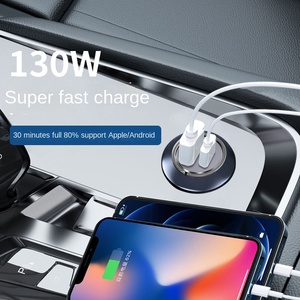 Universal 130W <span class=keywords><strong>Mini</strong></span> 2 en 1 Tipo <span class=keywords><strong>C</strong></span> Puerto <span class=keywords><strong>Usb</strong></span>
Adaptador de carga súper rápida para iPhone 15 Android Huawei - Product Image 2