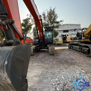 Excavadora de cadenas Hitachi ZX200 3G usada de 20 toneladas con motor Isuzu, caja de cambios, rodamientos y PLC para construcción en stock - Product Image 2
