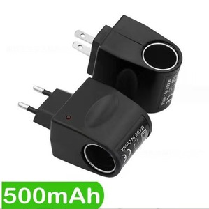 อะแดปเตอร์จุดบุหรี่รถยนต์ปลั๊ก EU US <span class=keywords><strong>220V</strong></span> เป็น DC <span class=keywords><strong>12V</strong></span> อุปกรณ์เสริมรถยนต์ - Product Image 6