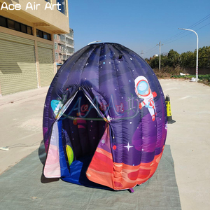 Tente sur le thème de l'astronomie pour enfants, modèle de planétarium miniature portable d'intérieur, dôme gonflable pour l'éveil des enfants. - Product Image 2